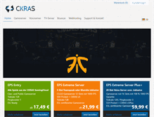 Tablet Screenshot of ckras.com